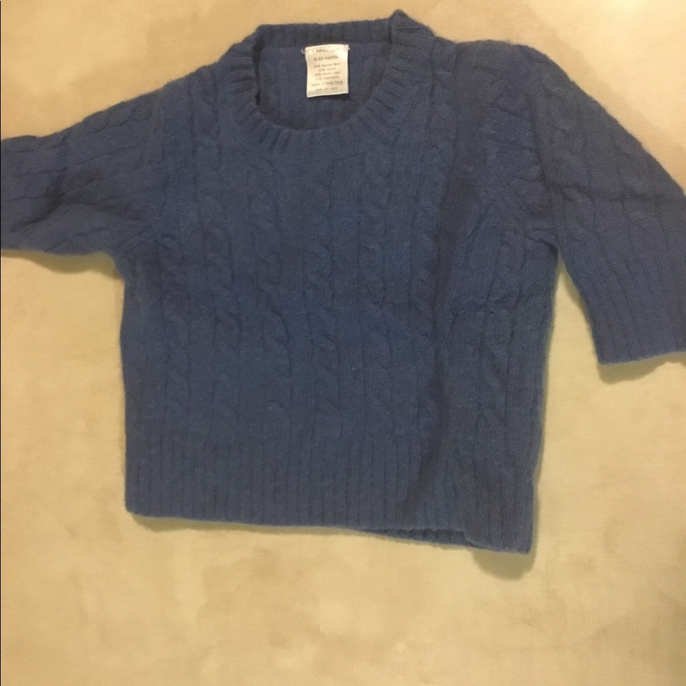 Crewcuts Cashmere & Wool Cableknit sweater